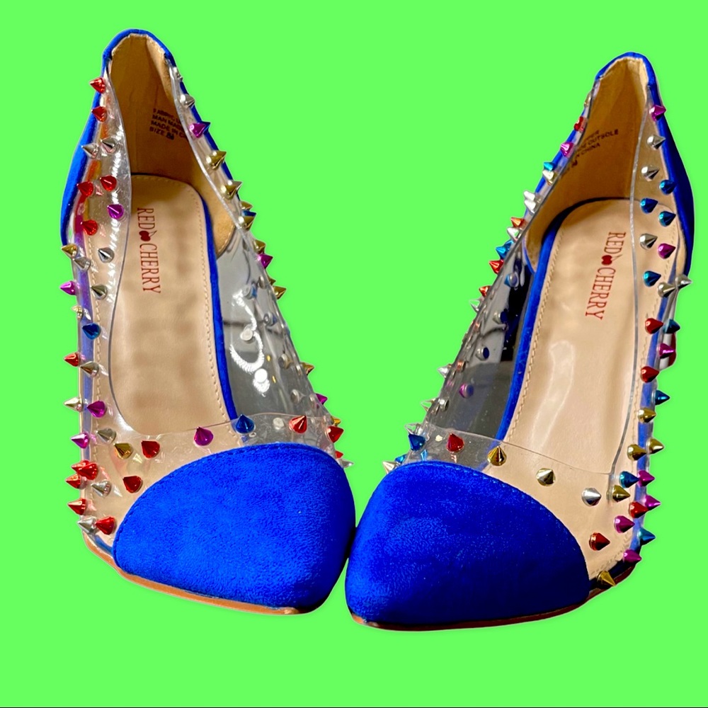 Sparkle blue shoes